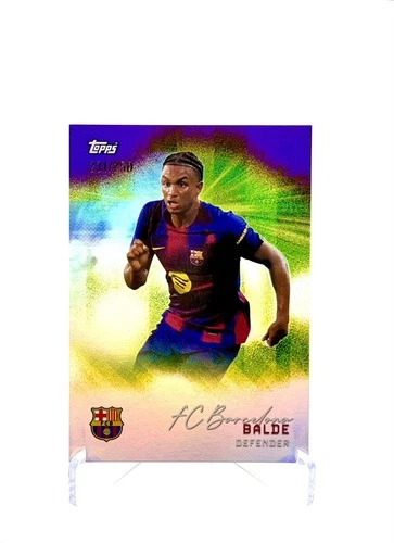 Alejandro Balde 2025 Topps FC Barcelona Team Set /250