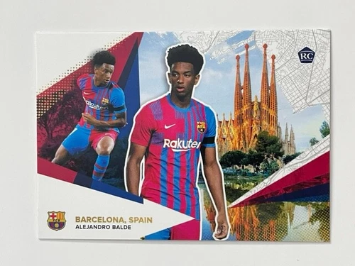 Alejandro Balde 2021 Topps FC Barcelona Team Set
