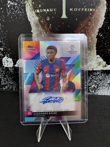 Alejandro Balde 2023 Topps Finest