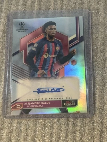 Alejandro Balde 2023 Topps Finest