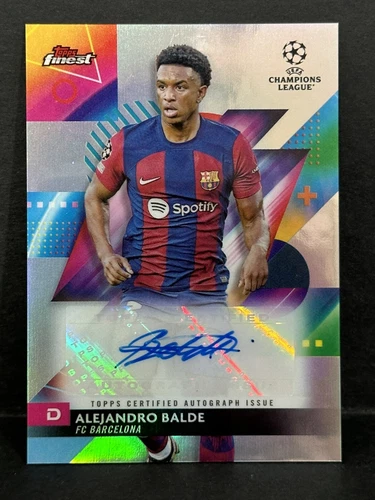 Alejandro Balde 2023 Topps Finest