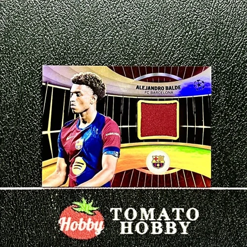 Alejandro Balde 2024 Topps Flagship UEFA Gold Refractor /50