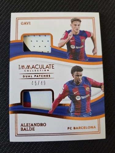 Alejandro Balde / Gavi 2023 Panini Immacolata Collezione Calcio /49