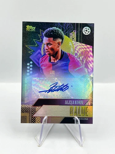 Alejandro Balde 2024 Topps Gold UCC Gold