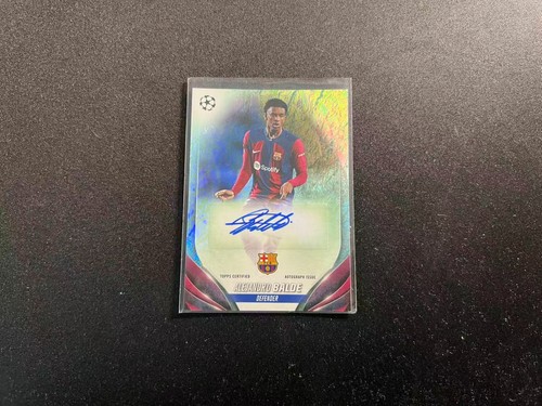 Alejandro Balde 2023 Topps Jade UEFA Club Fútbol Jade