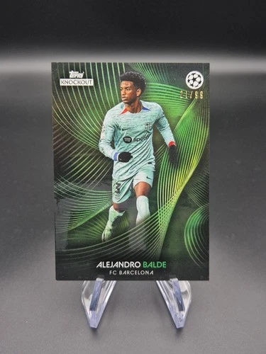 Alejandro Balde 2023 Topps Knockout Paralelo /99