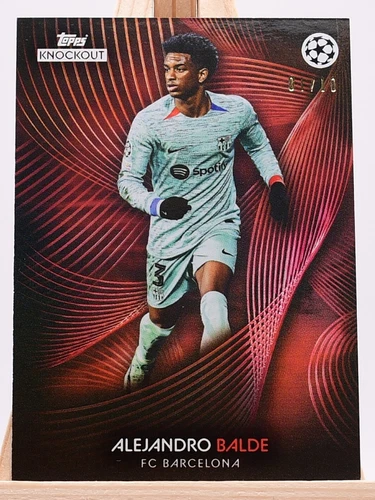 Alejandro Balde 2023 Topps Knockout Rojo /10