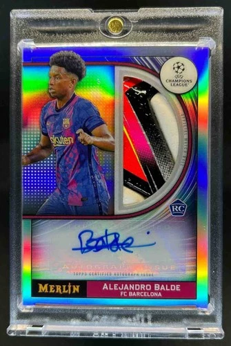 Alejandro Balde 2021 Topps Merlin Chrome