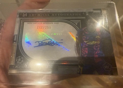Alejandro Balde 2022 Topps Merlin Chrome