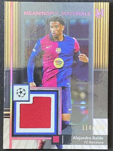 Alejandro Balde 2024 Topps Museum /299
