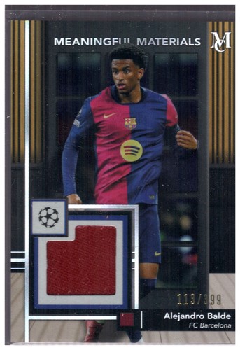 Alejandro Balde 2024 Topps Museum /399