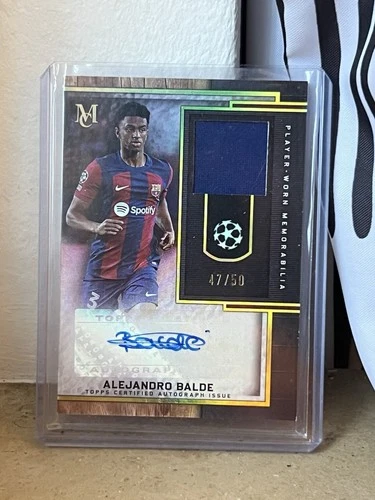 Alejandro Balde 2023 Topps Museum /50