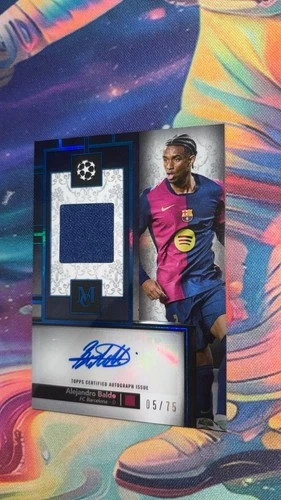 Alejandro Balde 2025 Topps Museum /75