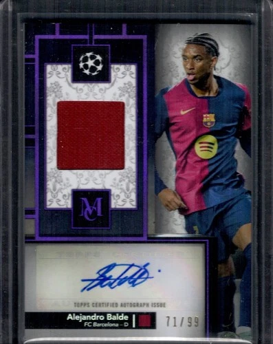 Alejandro Balde 2024 Topps Museum /99