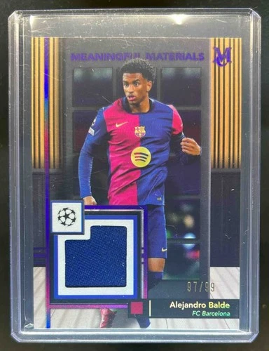 Alejandro Balde 2024 Panini Museum Amethyst /99