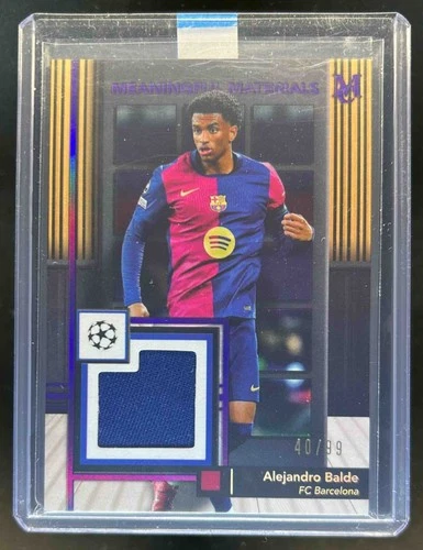Alejandro Balde 2024 Topps Museum Amethyst /99
