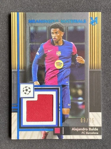 Alejandro Balde 2024 Topps Museum Blue /75