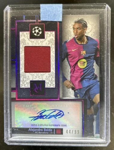 Alejandro Balde 2024 Topps Museum Collection Amethyst /99