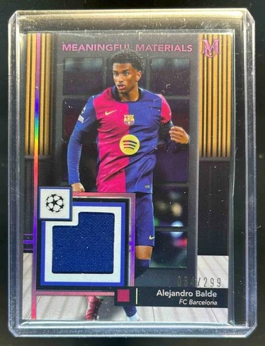 Alejandro Balde 2024 Topps Museum Rose Quartz /299