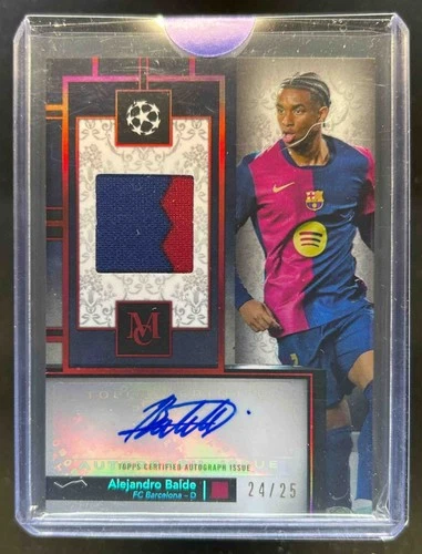 Alejandro Balde 2024 Topps Museum Ruby /25