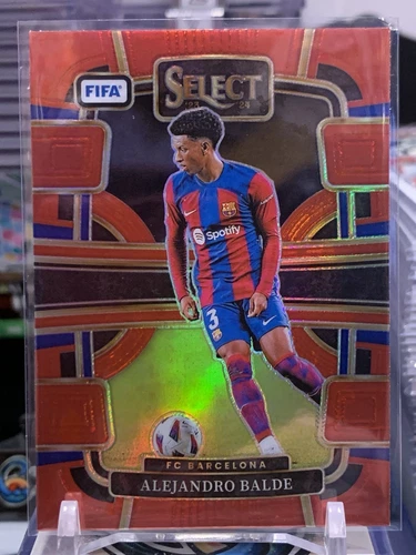 Alejandro Balde 2023 Panini Select FIFA Terrace Red