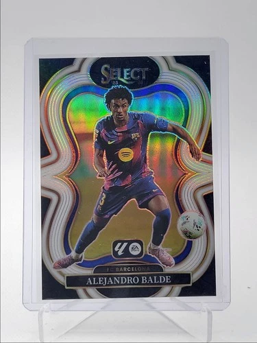 Alejandro Balde 2025 Panini Select Mezzanine White Prizm /20
