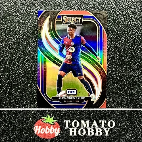 Alejandro Balde 2024 Panini Select Multicolor Refractor