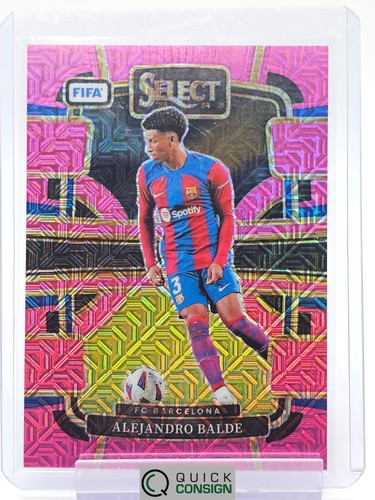 Alejandro Balde 2023 Panini Select Prizm Pink Mojo /199