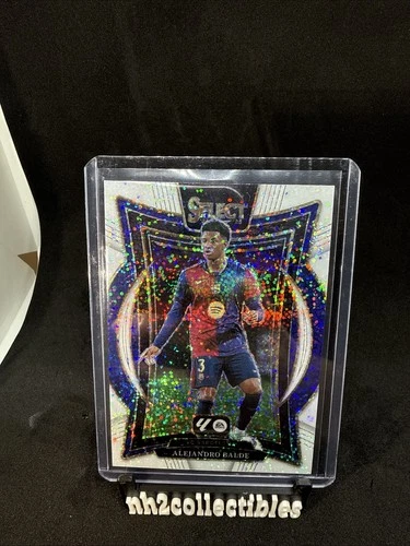 Alejandro Balde 2024 Panini Select Terraza Blanco Brillo Prizm