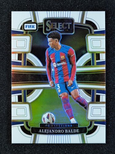 Alejandro Balde 2024 Panini Select White Prizm Terrace /20