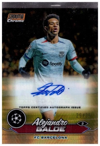 Alejandro Balde 2023 Topps Stadium Club Chrome /25