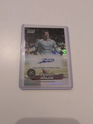 Alejandro Balde 2023 Panini Stadium Club Chrome