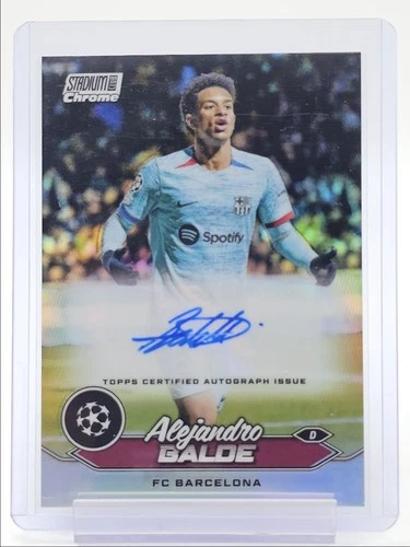 Alejandro Balde 2023 Topps Stadium Club Chrome