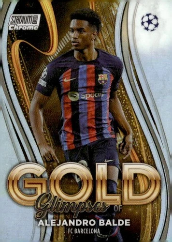 Alejandro Balde 2023 Topps Stadium Club Chrome Gold