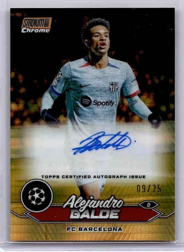 Alejandro Balde 2023 Topps Stadium Club Chrome Orange /25