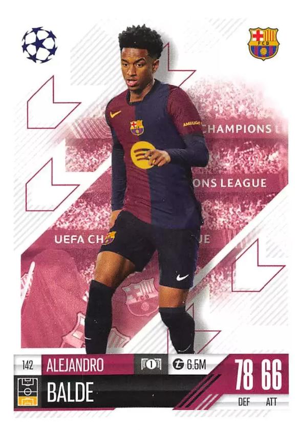 Alejandro Balde 2024 Topps Match Attax UEFA Club Competitions