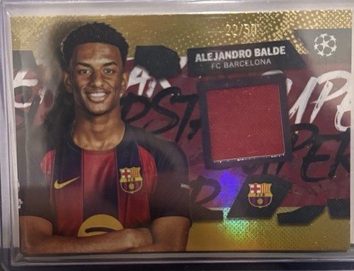 Alejandro Balde 2025 Topps UCC Flagship /50