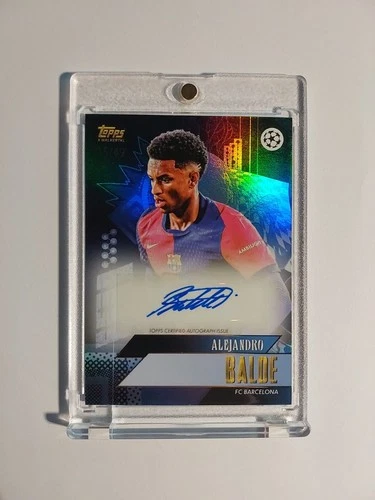 Alejandro Balde 2024 Topps UCC Gold Refractor /49