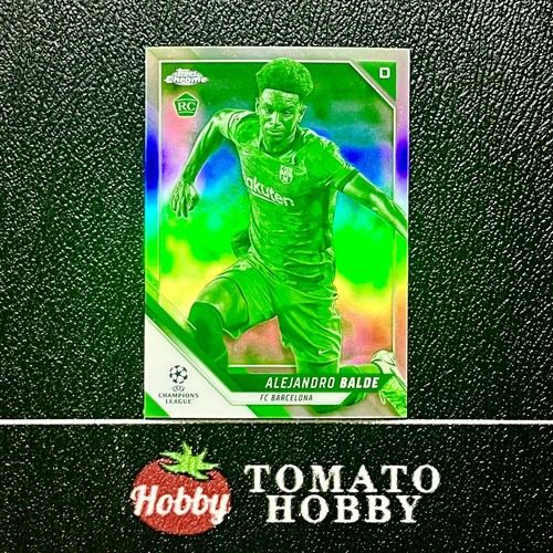 Alejandro Balde 2021 Topps UEFA 2021-22 Visión Nocturna Refractor /225