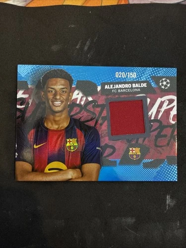 Alejandro Balde 2025 Topps UEFA Club Competizioni Blu