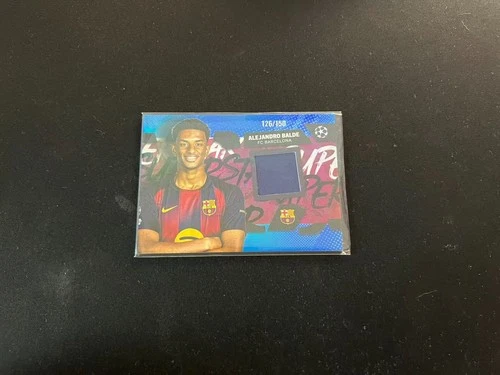 Alejandro Balde 2025 Topps UEFA Club Soccer Blue 126/150