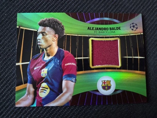 Alejandro Balde 2024 Topps UEFA Neon Green /199