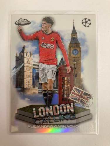 Alejandro Garnacho 2024 Topps Chrome
