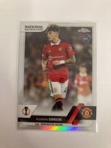 Alejandro Garnacho 2023 Topps Chrome