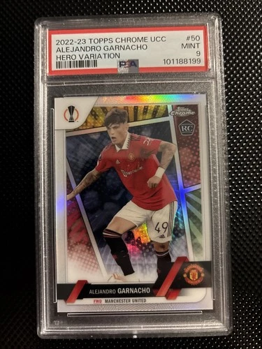 Alejandro Garnacho 2023 Topps Chrome