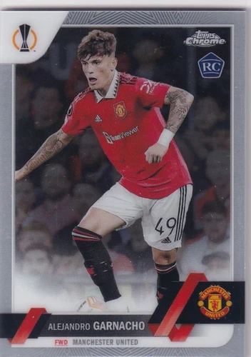Alejandro Garnacho 2022 Topps Chrome Champions League