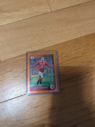 Alejandro Garnacho 2023 Topps Chrome Merlin /25