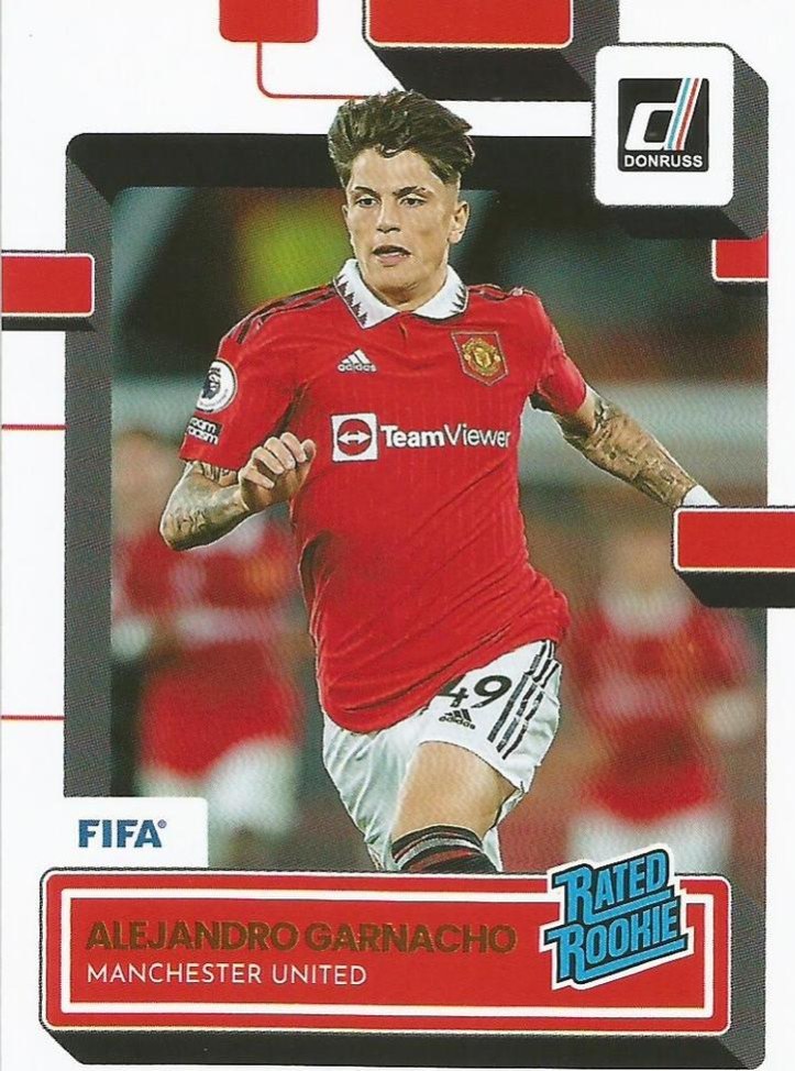 Alejandro Garnacho 2022 Panini Donruss Soccer 23