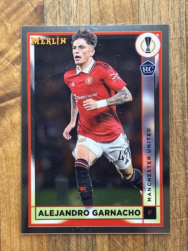 Alejandro Garnacho 2022 Topps Merlin Chrome