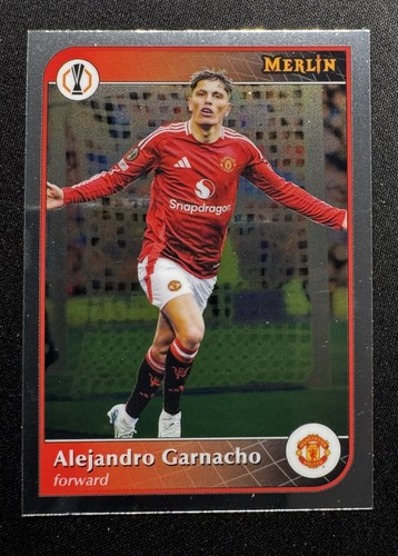 Alejandro Garnacho 2024 Topps Merlin Chrome